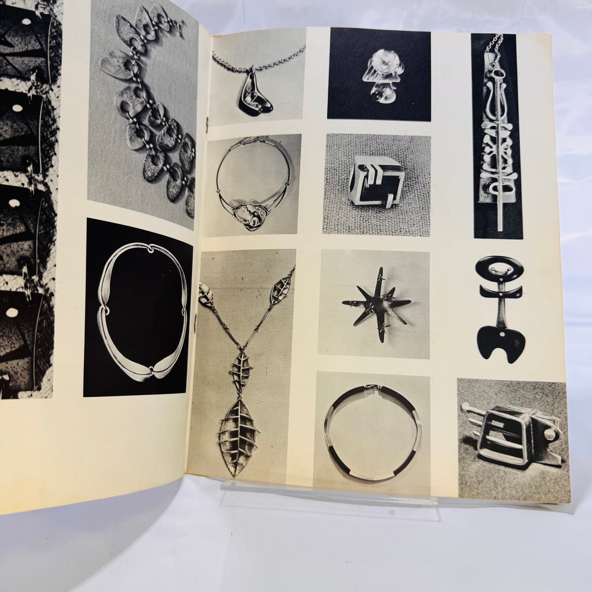 Bertoia Pamphlet of Midcentury Jewelry featuring artist including Margaret De Patta, Sam Kramer and More