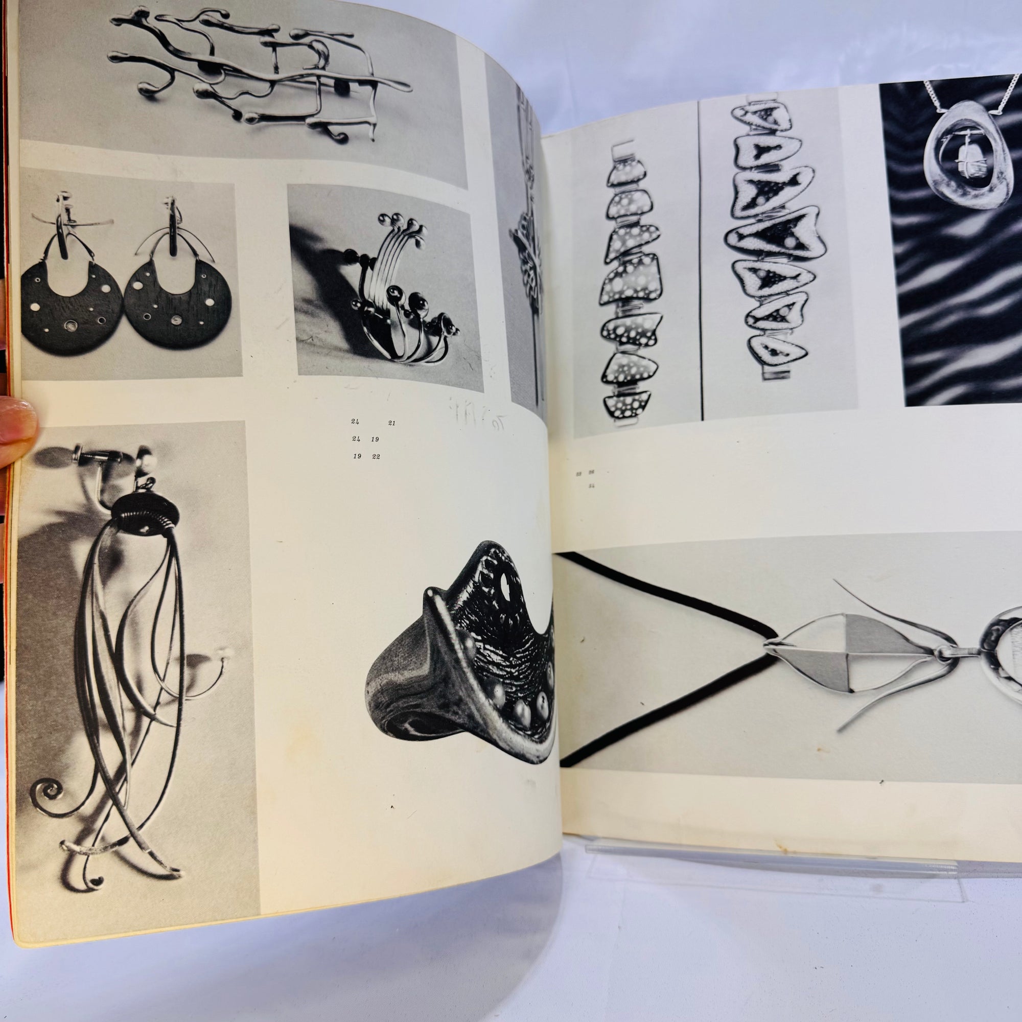 Bertoia Pamphlet of Midcentury Jewelry featuring artist including Margaret De Patta, Sam Kramer and More