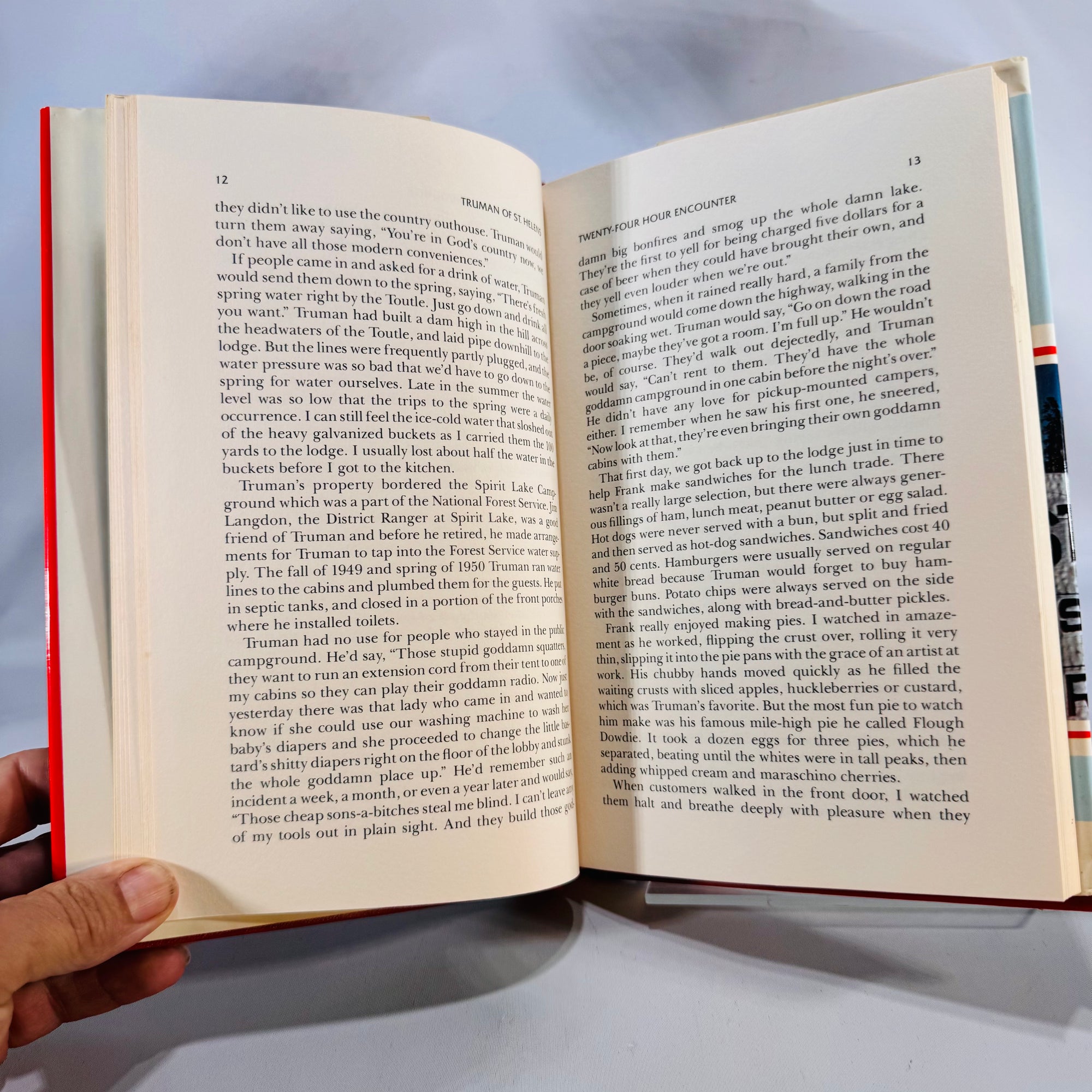 Biography & Regional History — Truman of St. Helens: The Man and His Mountain (1981) — Shirley Rosen | HC w/ Dust Jacket, Photo Plates