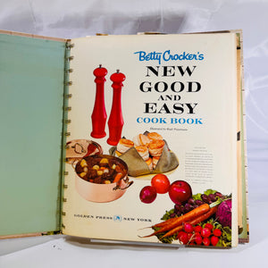 Betty Crocker's Good and Easy Cookbook (1962), Illustrated Vintage Hardcover