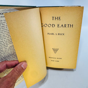 The Good Earth by Pearl S. Buck 1941 Triangle Books Hardcover DJ