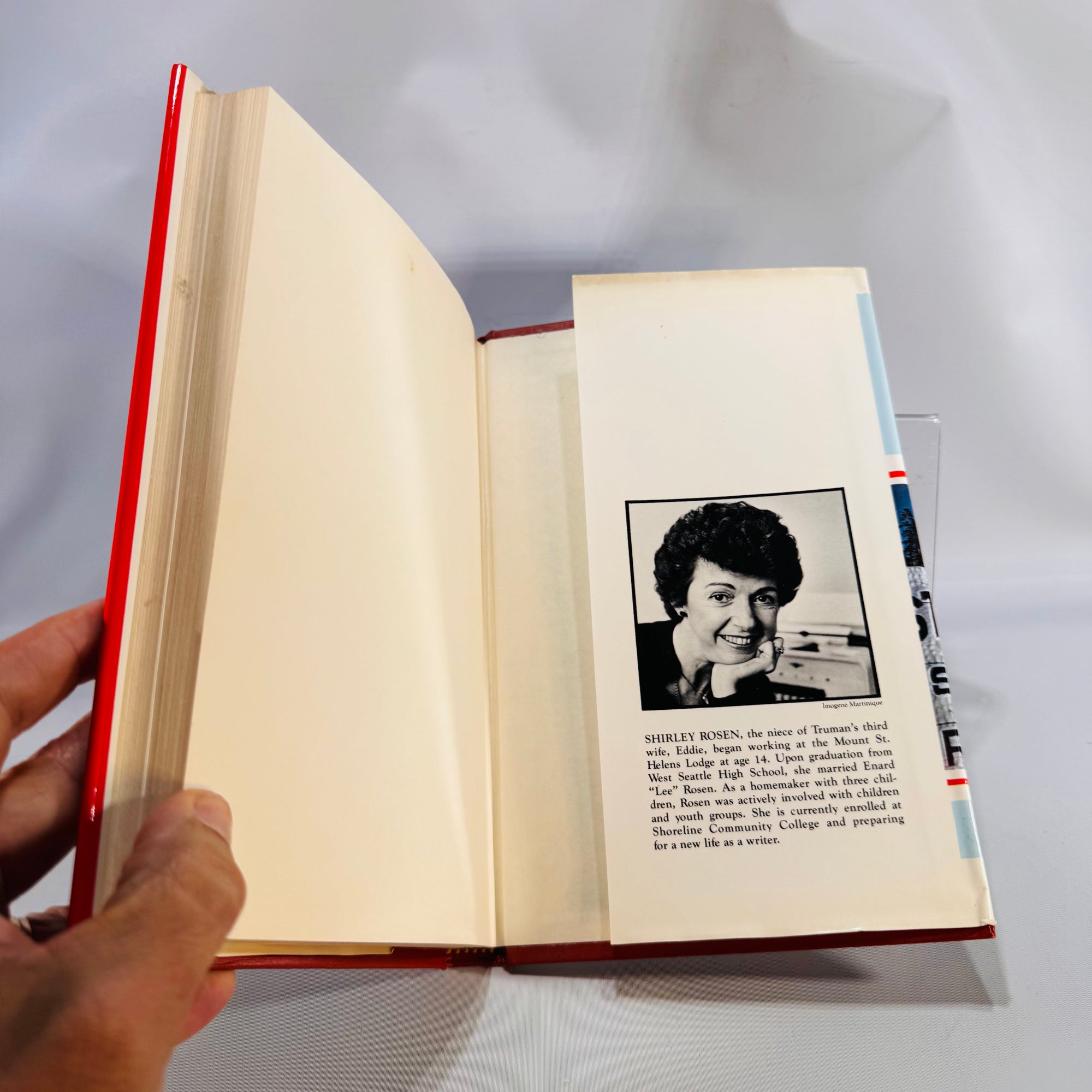 Biography & Regional History — Truman of St. Helens: The Man and His Mountain (1981) — Shirley Rosen | HC w/ Dust Jacket, Photo Plates