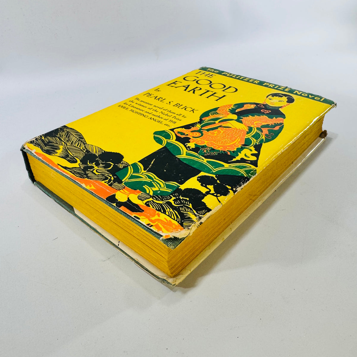 The Good Earth by Pearl S. Buck 1941 Triangle Books Hardcover DJ