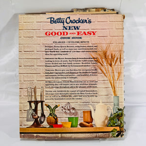 Betty Crocker's Good and Easy Cookbook (1962), Illustrated Vintage Hardcover