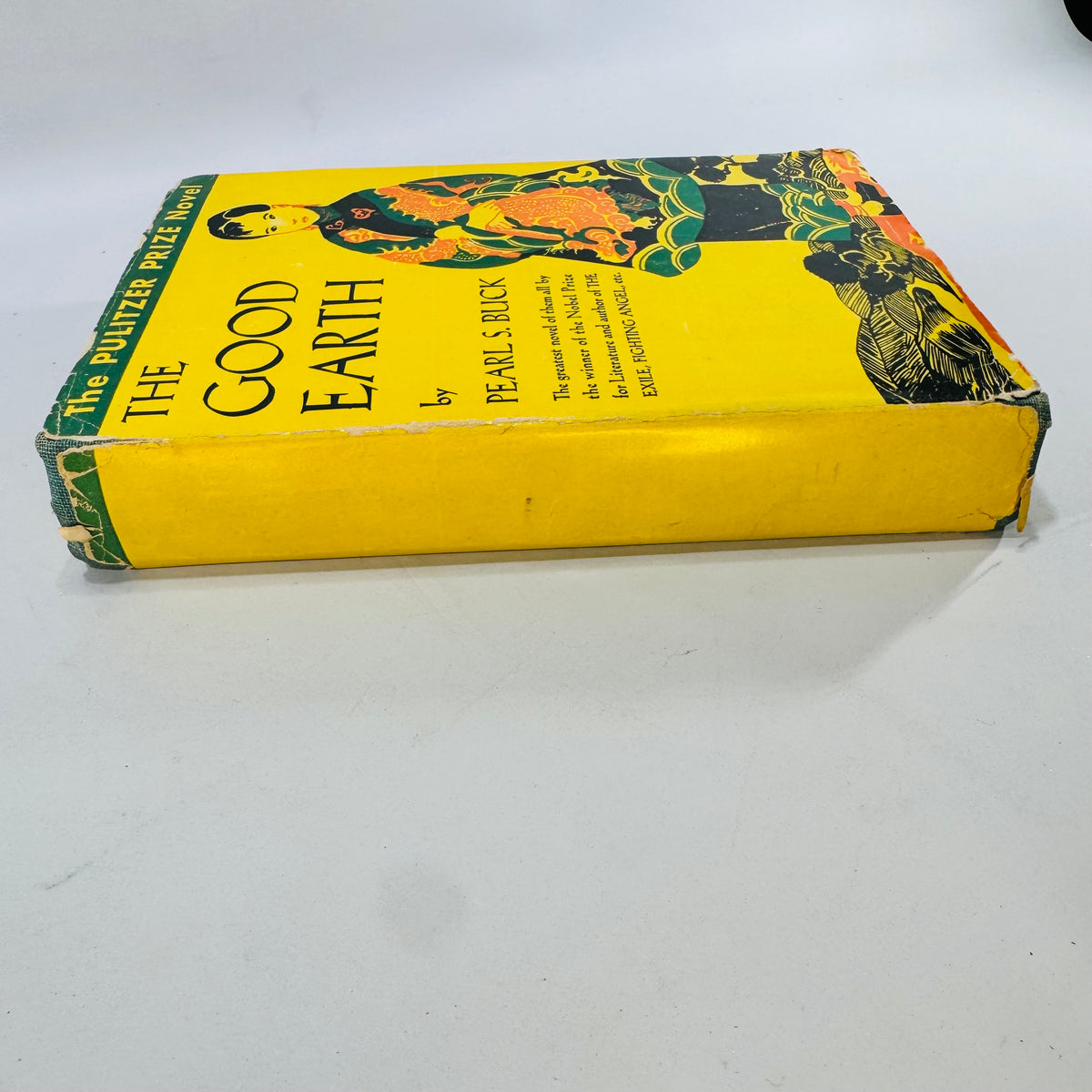 The Good Earth by Pearl S. Buck 1941 Triangle Books Hardcover DJ