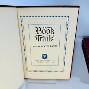 Book Trails Volumes 4, 5 & 6- 1946 Illustrated Hardcover Set