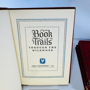 Book Trails Volumes 4, 5 & 6- 1946 Illustrated Hardcover Set