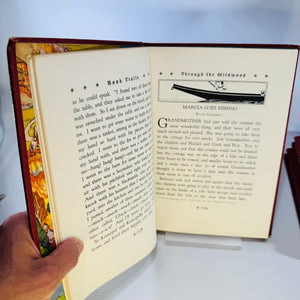 Book Trails Volumes 4, 5 & 6- 1946 Illustrated Hardcover Set