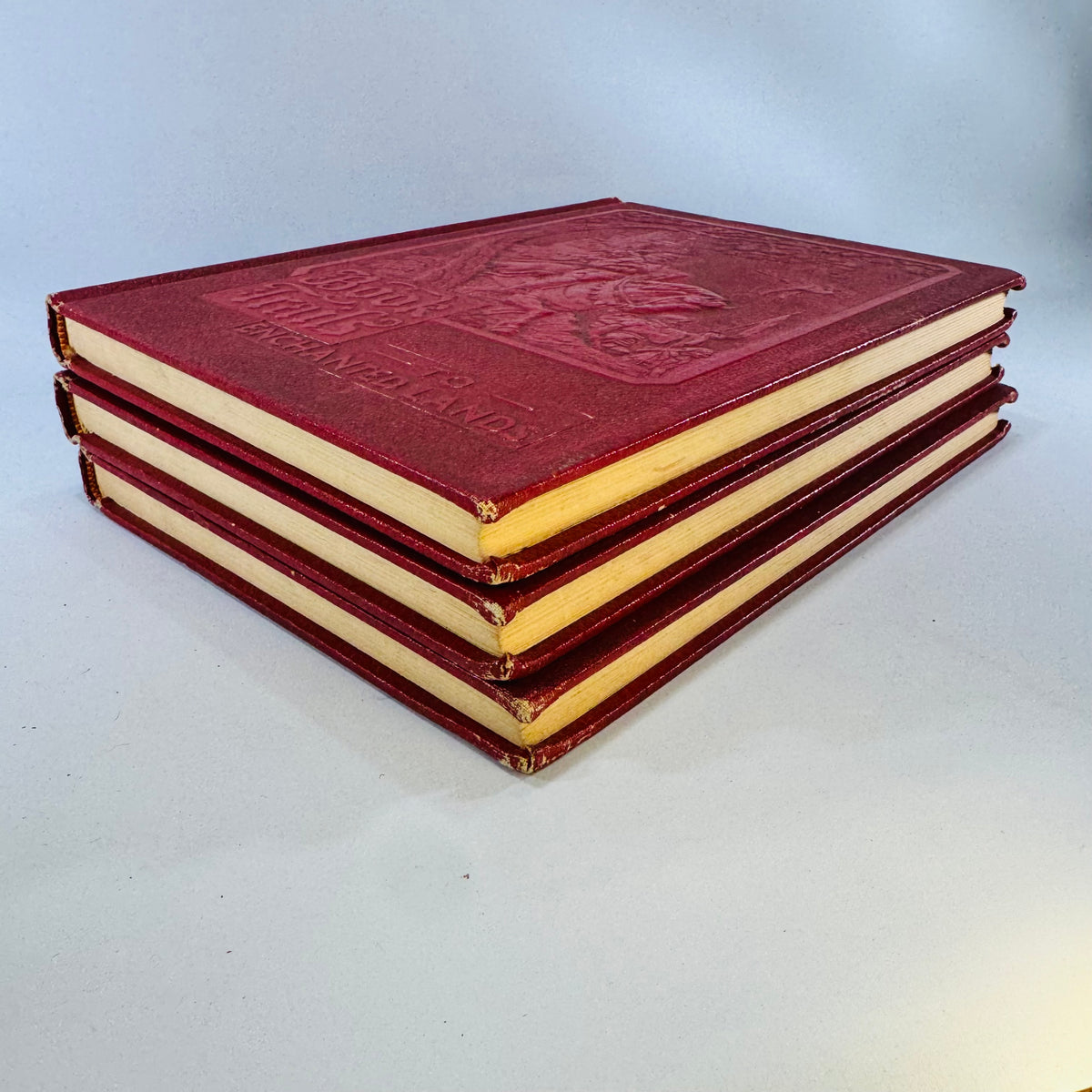 Book Trails Volumes 4, 5 & 6- 1946 Illustrated Hardcover Set