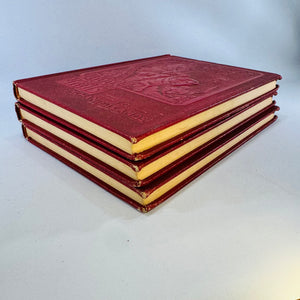 Book Trails Volumes 4, 5 & 6- 1946 Illustrated Hardcover Set