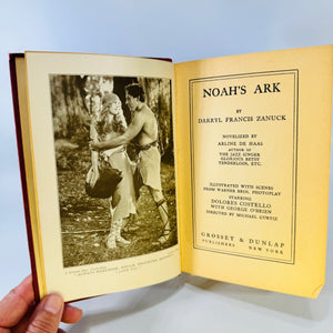 Noah's Ark by Darryl Francis Zanuck 1928 Grosset & Dunlap Photoplay