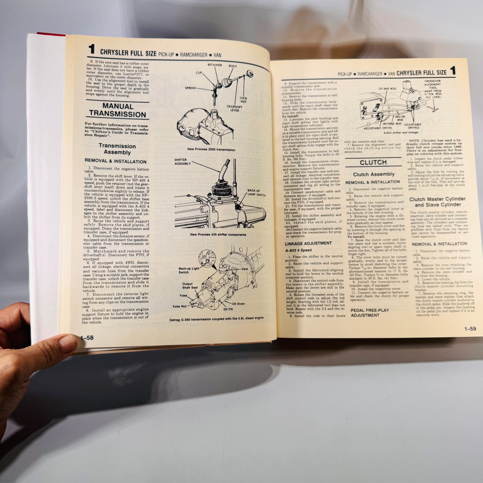 Automotive Repair Manual — Chilton’s Truck and Van Repair Manual 1986–90 (coverage 1986–90) — Chilton Book Company | Part No. 7902, Automotive Repair