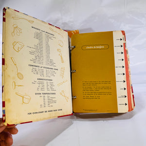 My Recipes: Two Three-Ring Binders with Handwritten Recipes (1968), National Blank Book Co., Hardcover