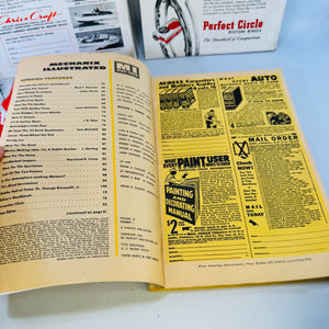 Mechanix Illustrated February to May 1952 Magazine Lot of 4