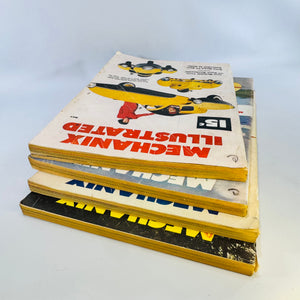 Mechanix Illustrated February to May 1952 Magazine Lot of 4