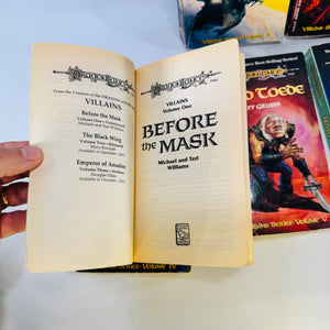 Dragonlance Villains Series Volumes 1 to 6 Complete TSR Set