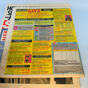 Vintage Michael Jackson Tabloid Pair — Globe Feb. 7, 1984 & Star Feb. 21, 1984 — Brooke Shields Cover Stories, Pop Culture / Celebrity Tabloid