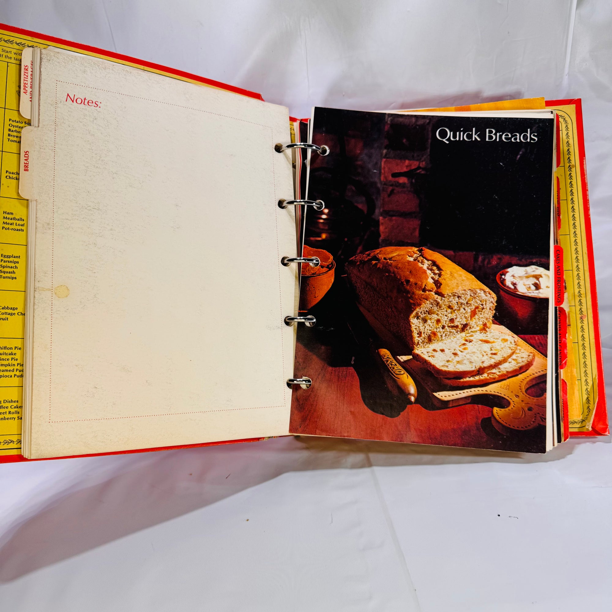 Betty Crocker's Cook Book 1969 5 Ring Binder Version as Found