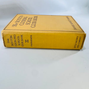 Boston Cooking School Cook Book Fannie Farmer 1930 with Recipes
