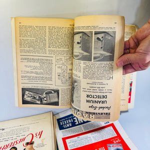 Vintage Science Magazine Bundle 1942 1946 1950 Popular Science