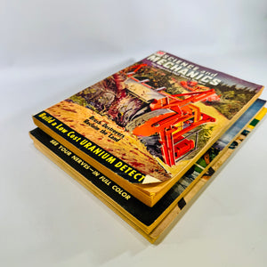 Vintage Science Magazine Bundle 1942 1946 1950 Popular Science