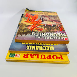 Vintage Science Magazine Bundle 1942 1946 1950 Popular Science