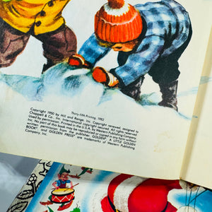 Vintage Christmas Children’s Book Bundle — Jingle Bells, Frosty the Snow Man, Santa’s Toy Shop & My First Picture Book of Christmas Carols — Little Golden Books + Rand McNally | Holiday Picture Books, Children’s Christmas Picture Books / Holiday Stories