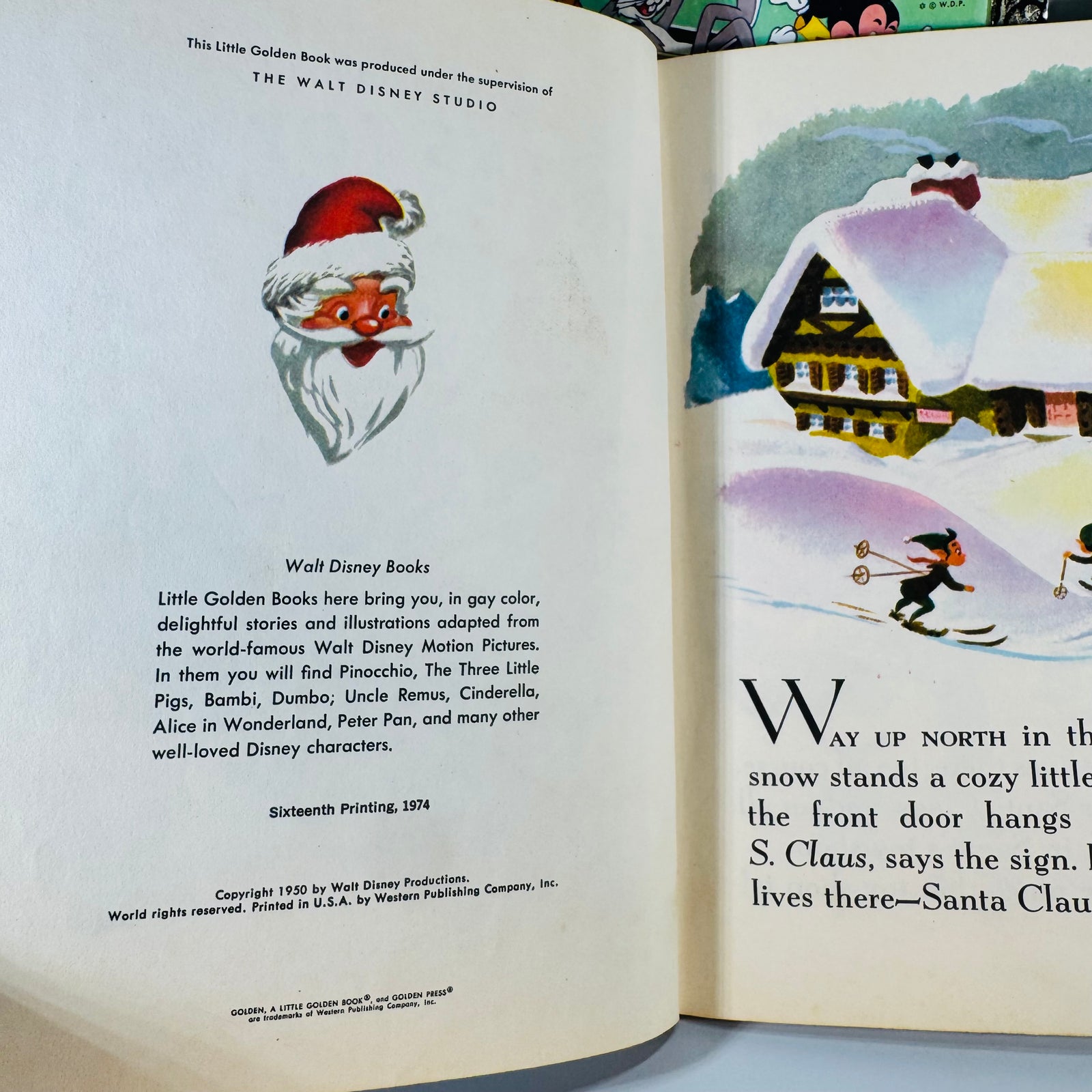 Vintage Christmas Children’s Book Bundle — Jingle Bells, Frosty the Snow Man, Santa’s Toy Shop & My First Picture Book of Christmas Carols — Little Golden Books + Rand McNally | Holiday Picture Books, Children’s Christmas Picture Books / Holiday Stories