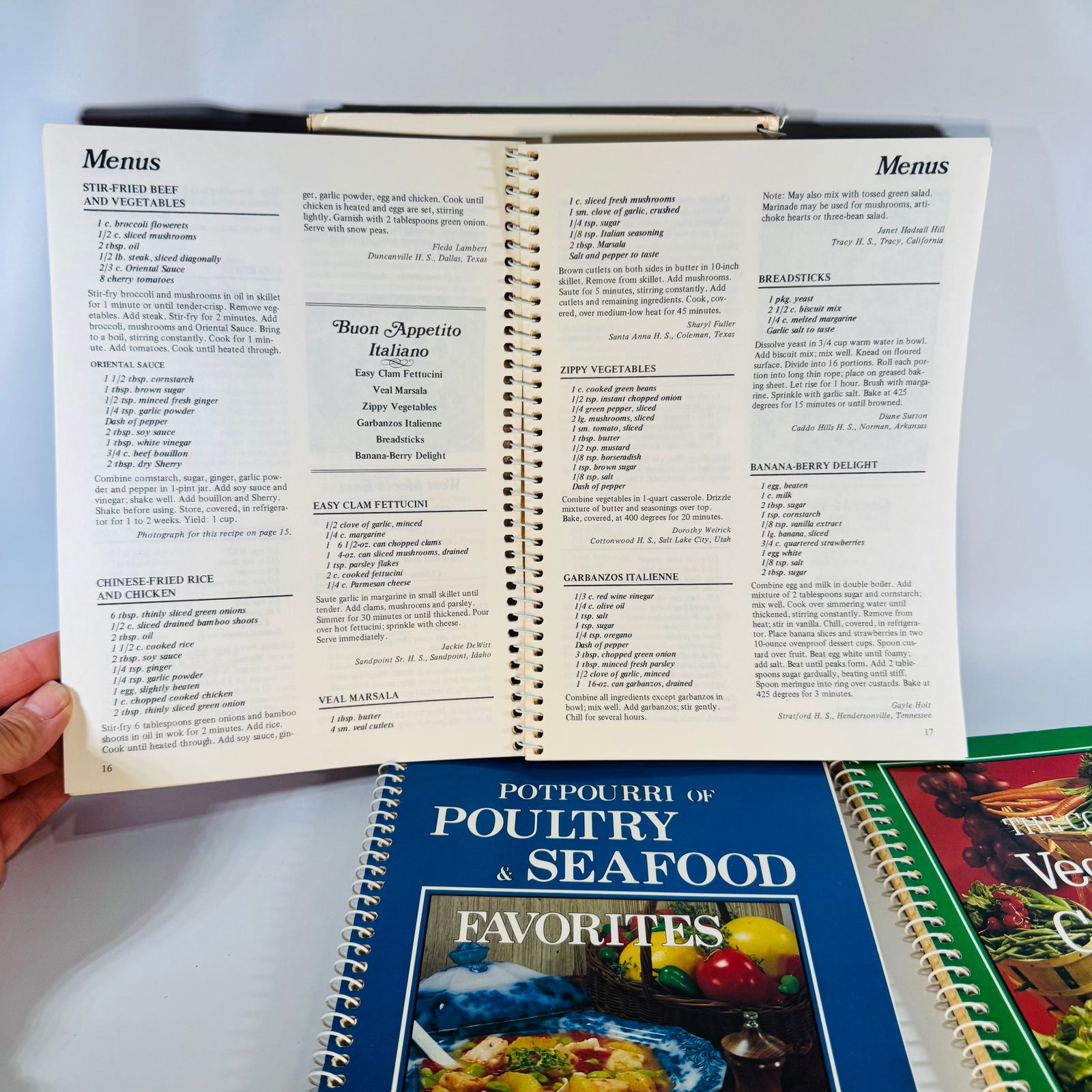 Vintage Boxed Cookbook Set — CookBook Collectibles (1985) — Favorite Recipes Press | 4 Spiral-Bound Volumes, Vintage Cookbooks / Home Economics
