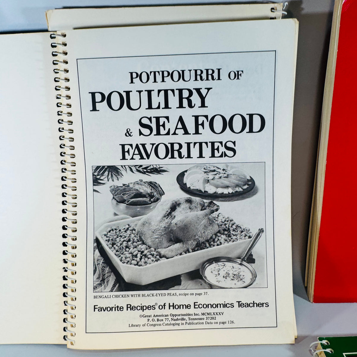 Vintage Boxed Cookbook Set — CookBook Collectibles (1985) — Favorite Recipes Press | 4 Spiral-Bound Volumes, Vintage Cookbooks / Home Economics