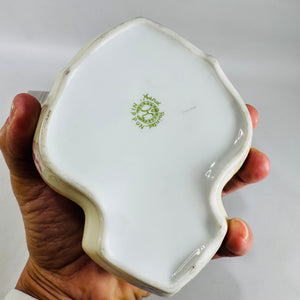 Morimura Hand Painted Nippon M Wreath Trinket Box 1911 to 1921