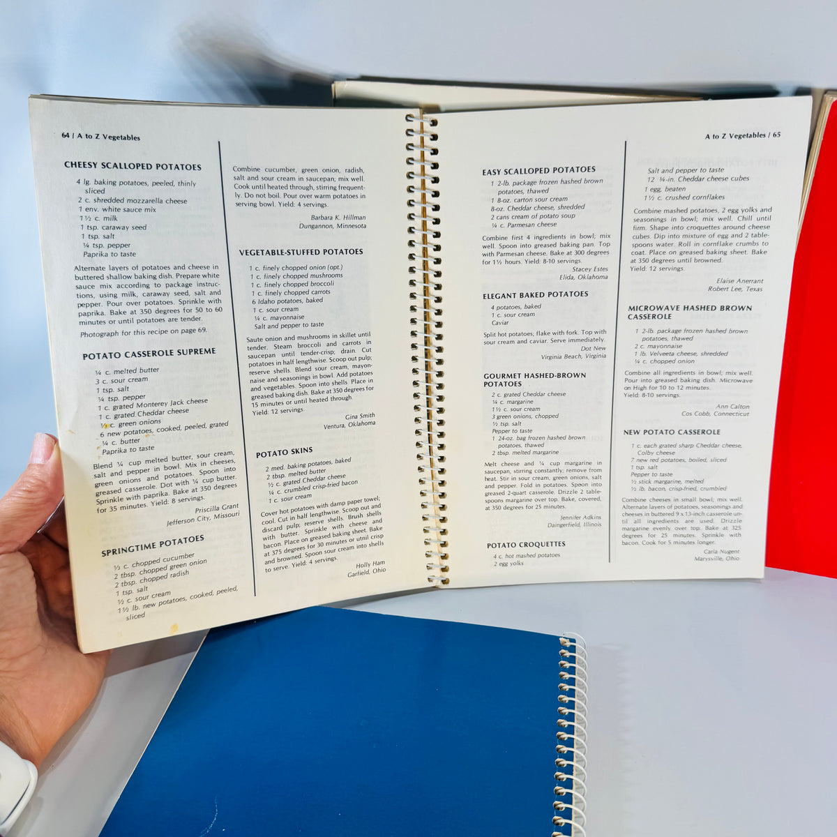 Vintage Boxed Cookbook Set — CookBook Collectibles (1985) — Favorite Recipes Press | 4 Spiral-Bound Volumes, Vintage Cookbooks / Home Economics