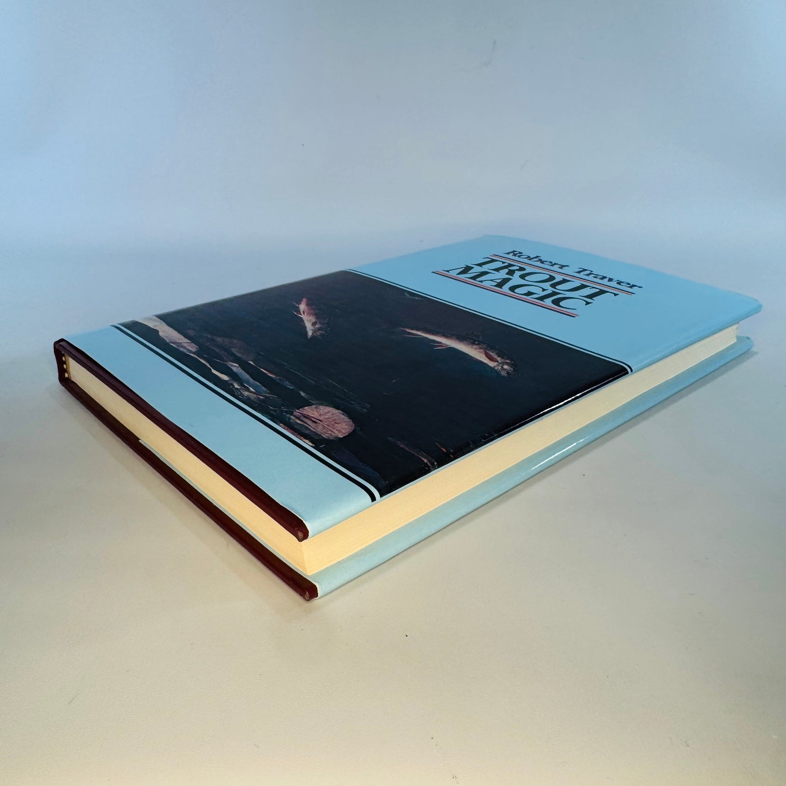 Vintage Fishing Essays Book — Trout Magic (1983) — Robert Traver | Illustrated Dust Jacket, Angling Humor, Sporting Essays / Fishing Literature