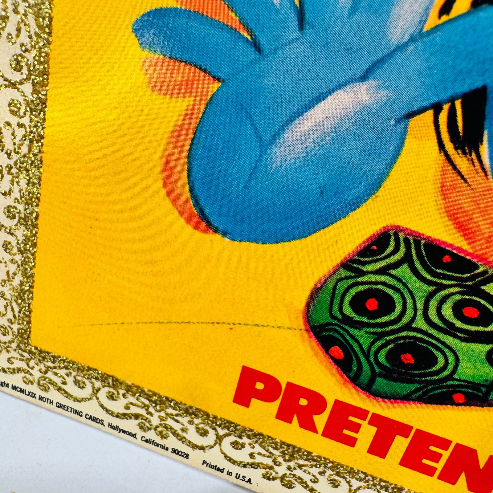 Roth Keep Smiling Pretend It's Payday 1969 Plaque 50P-5069