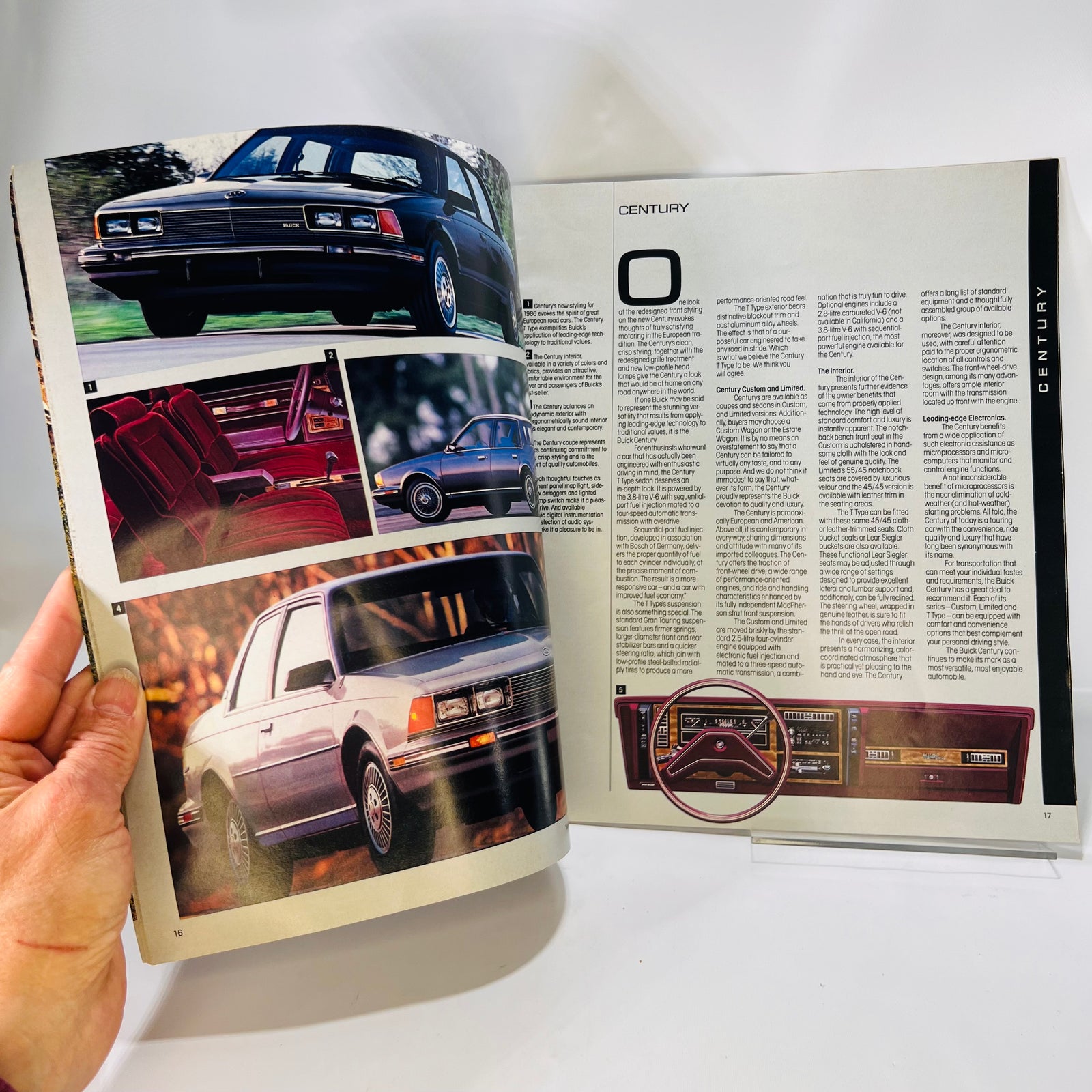 The Buick Buyer's Guide 1986 Dealers Showroom Advertising Catalog Brochure Guide Cars & Station Wagon by General Motors