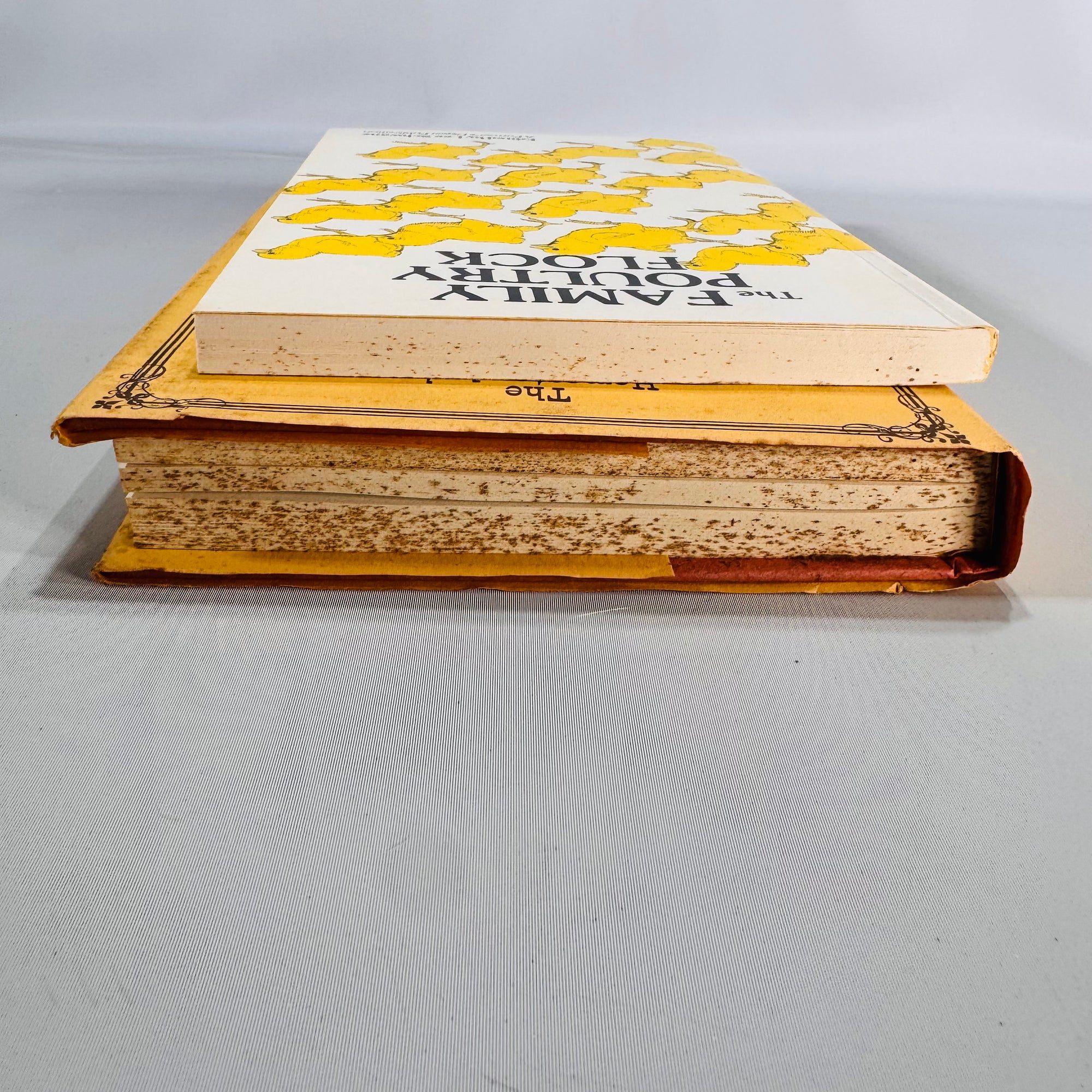 Homesteading & Poultry Care Guides — Raising Small Livestock (1970s) — Jerome D. Belanger | 2-Book Set with The Family Poultry Flock, Farming/Backyard Livestock