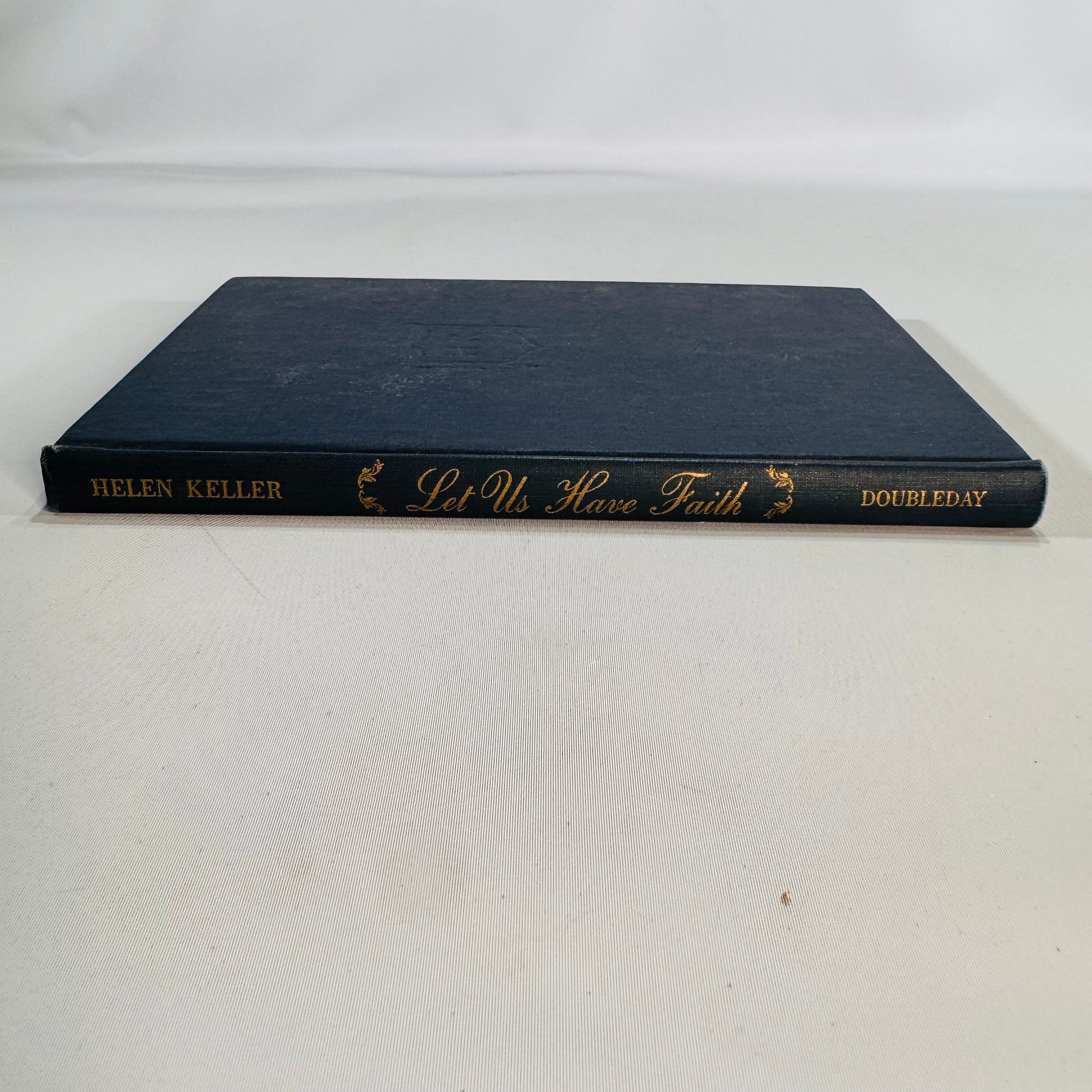 Let Us Have Faith (1950) — Helen Keller | Doubleday hardcover, Inspirational Essays