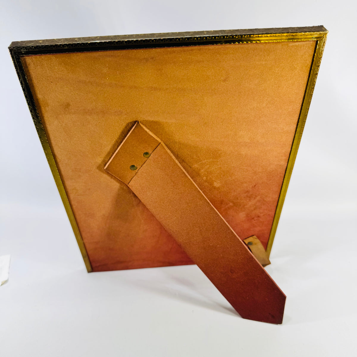 Ornate Gold Metal Picture Frame 8x10 Hollywood Regency Tabletop