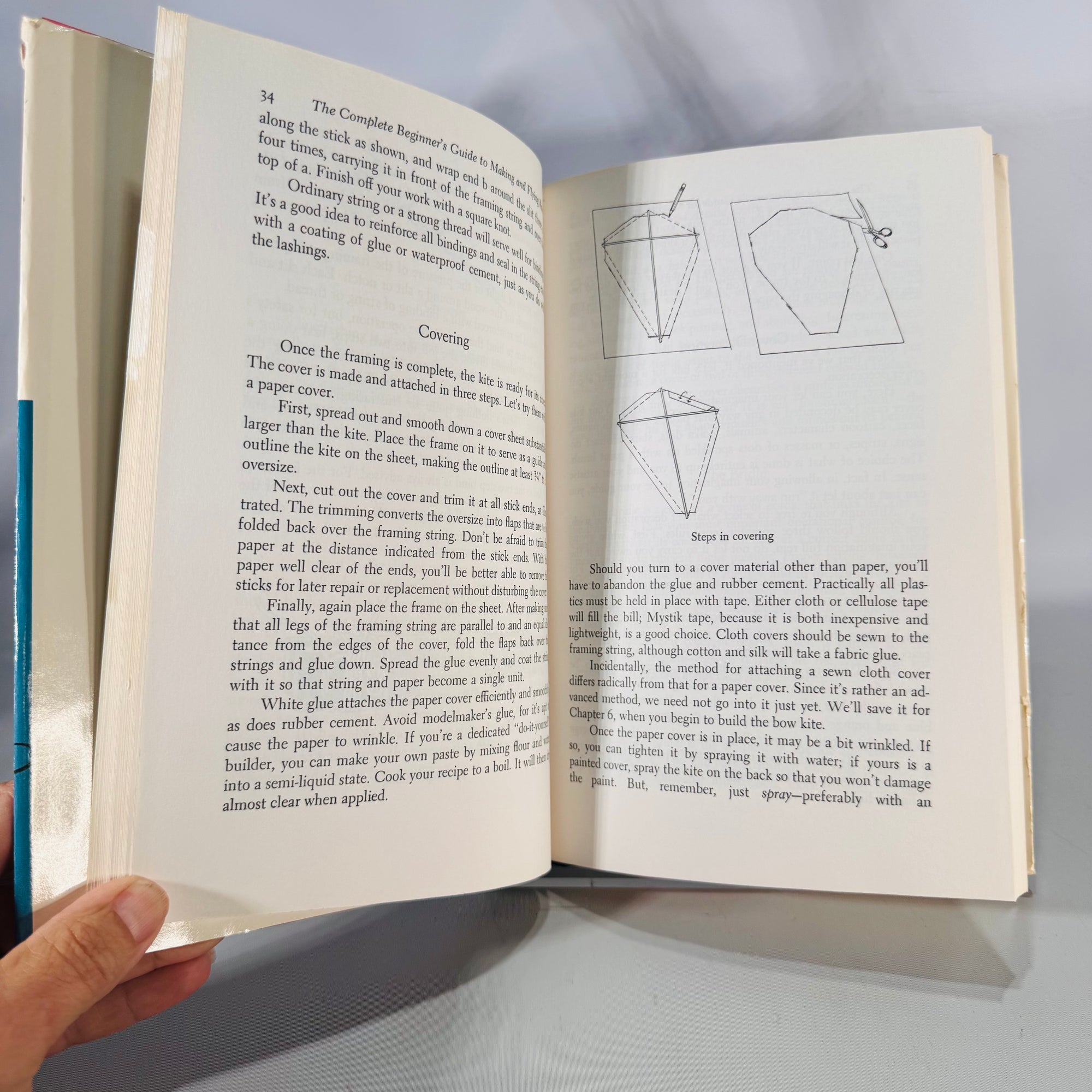 The Complete Beginner’s Guide to Making and Flying Kites (1977 First Edition) — Edward F. Dolan Jr. | Doubleday, illustrated, Hobbies & Crafts — Kite Making