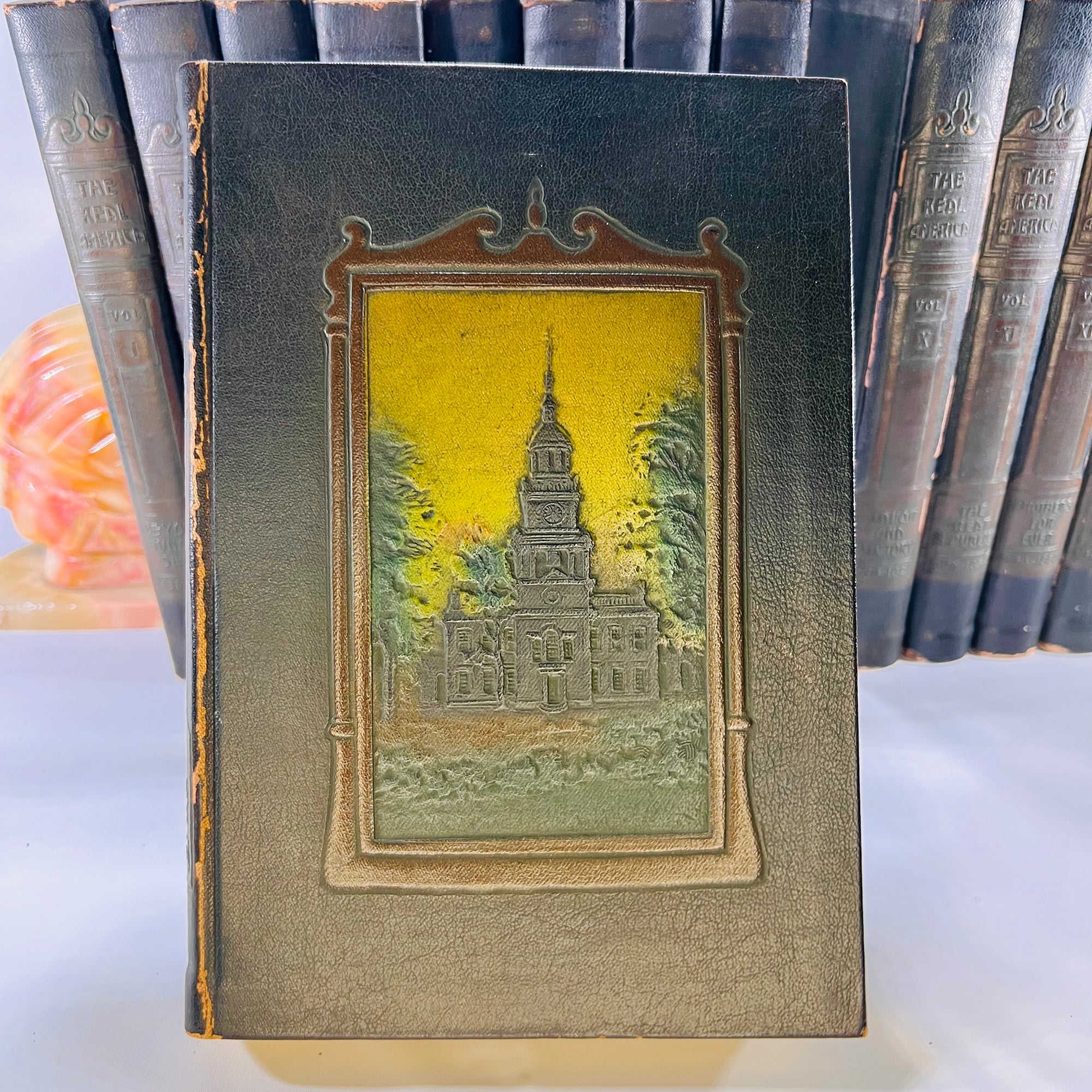 The Real America in Romance Complete in 13 Volumes 1909 & The American Crusade 2 Volumes 1927 Art Edition William Wise & Company