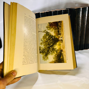 The Real America in Romance Complete in 13 Volumes 1909 & The American Crusade 2 Volumes 1927 Art Edition William Wise & Company