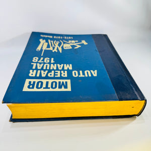 Motor Auto Repair Manual 1978 41st Edition First Printing