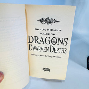 Dragonlance Lost Chronicles Vol. 1 & 2 Weis Hickman Paperbacks