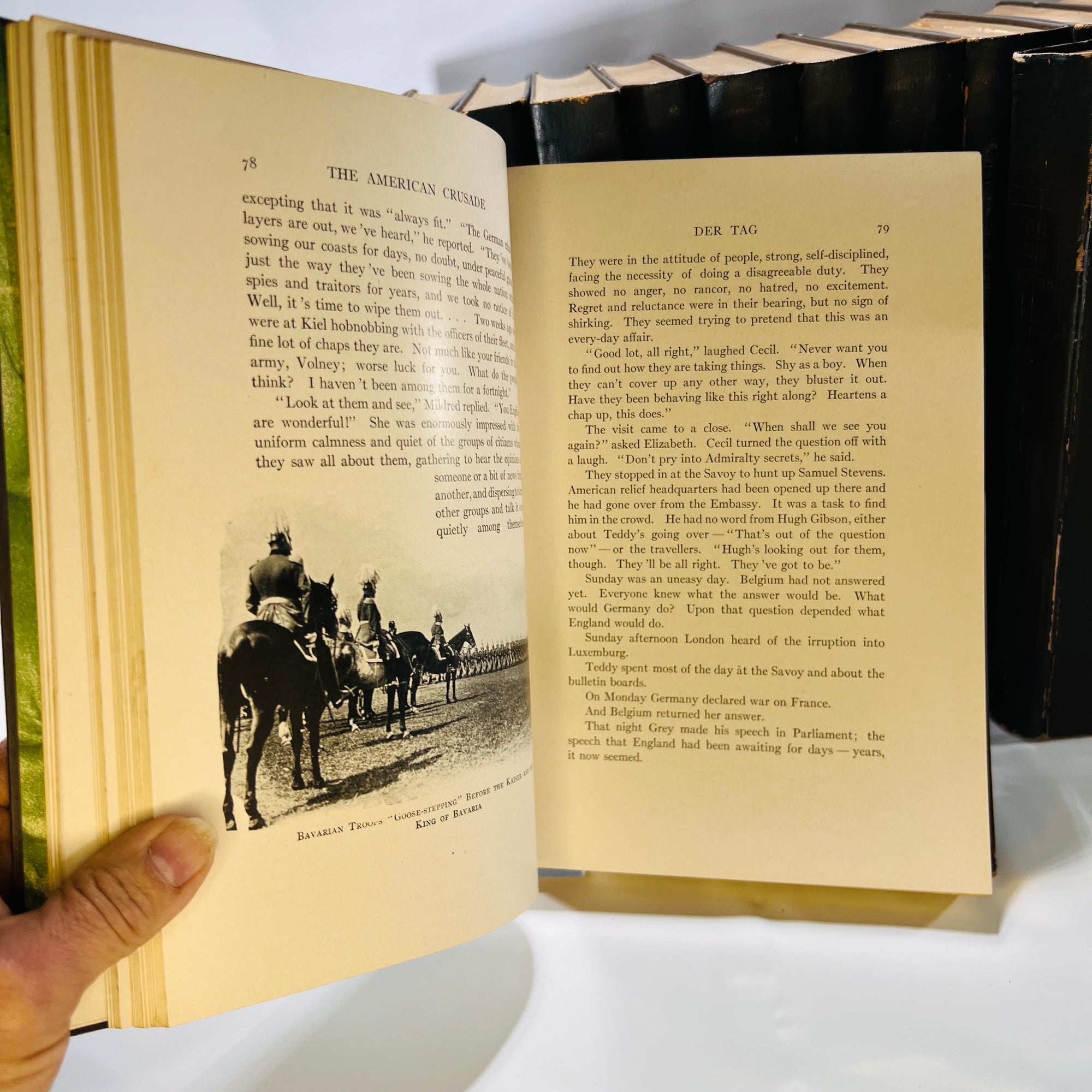 The Real America in Romance Complete in 13 Volumes 1909 & The American Crusade 2 Volumes 1927 Art Edition William Wise & Company