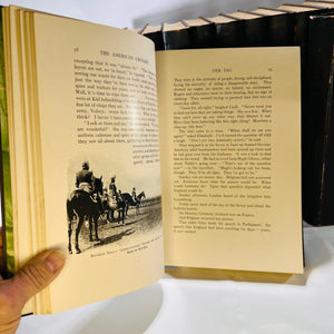The Real America in Romance Complete in 13 Volumes 1909 & The American Crusade 2 Volumes 1927 Art Edition William Wise & Company