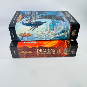 Dragonlance Lost Chronicles Vol. 1 & 2 Weis Hickman Paperbacks