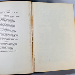 Modern Home Medical Adviser (1951 Printing, Revised & Re-Edited) — Morris Fishbein, M.D. | Illustrated Anatomy Plates, Medical Reference