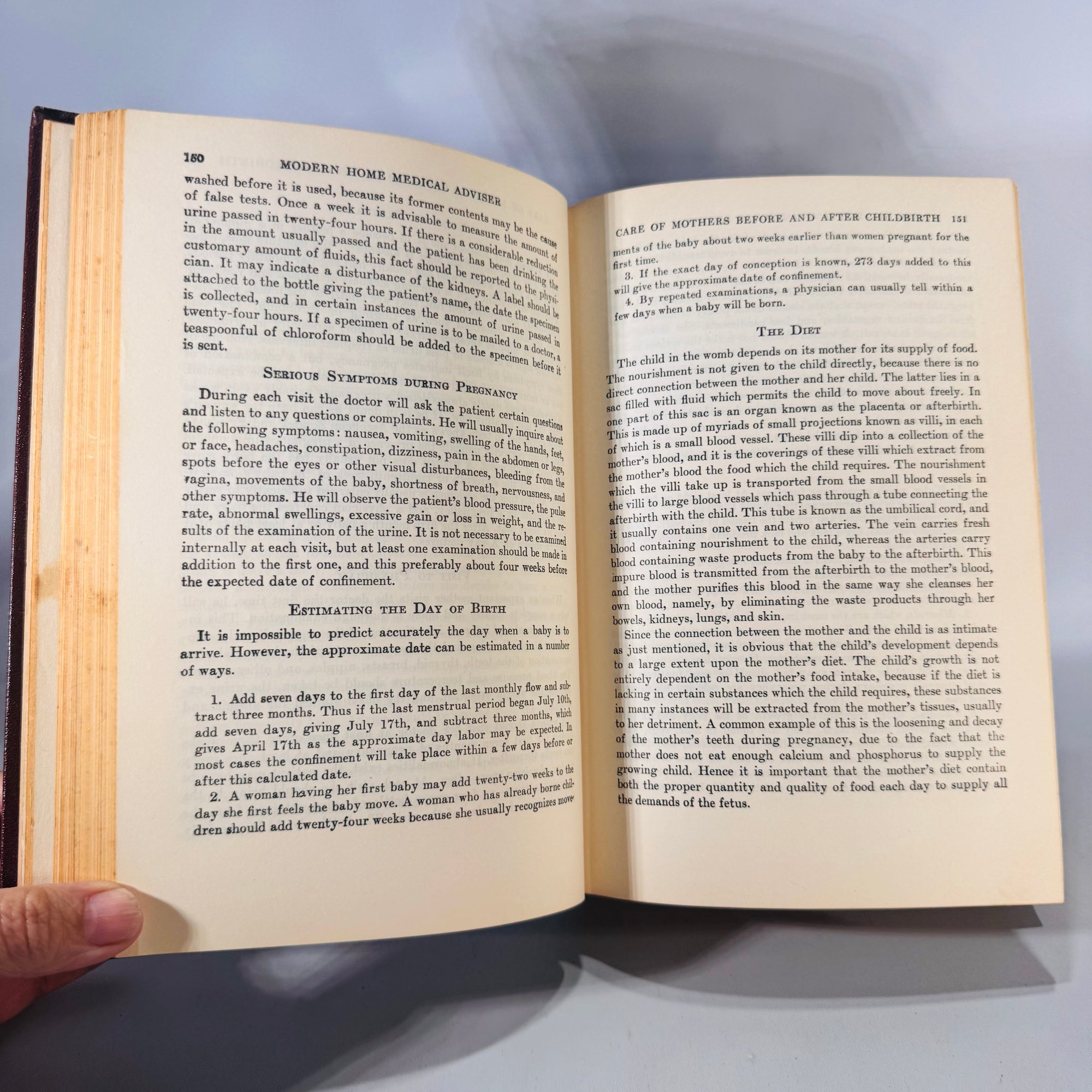 Modern Home Medical Adviser (1951 Printing, Revised & Re-Edited) — Morris Fishbein, M.D. | Illustrated Anatomy Plates, Medical Reference