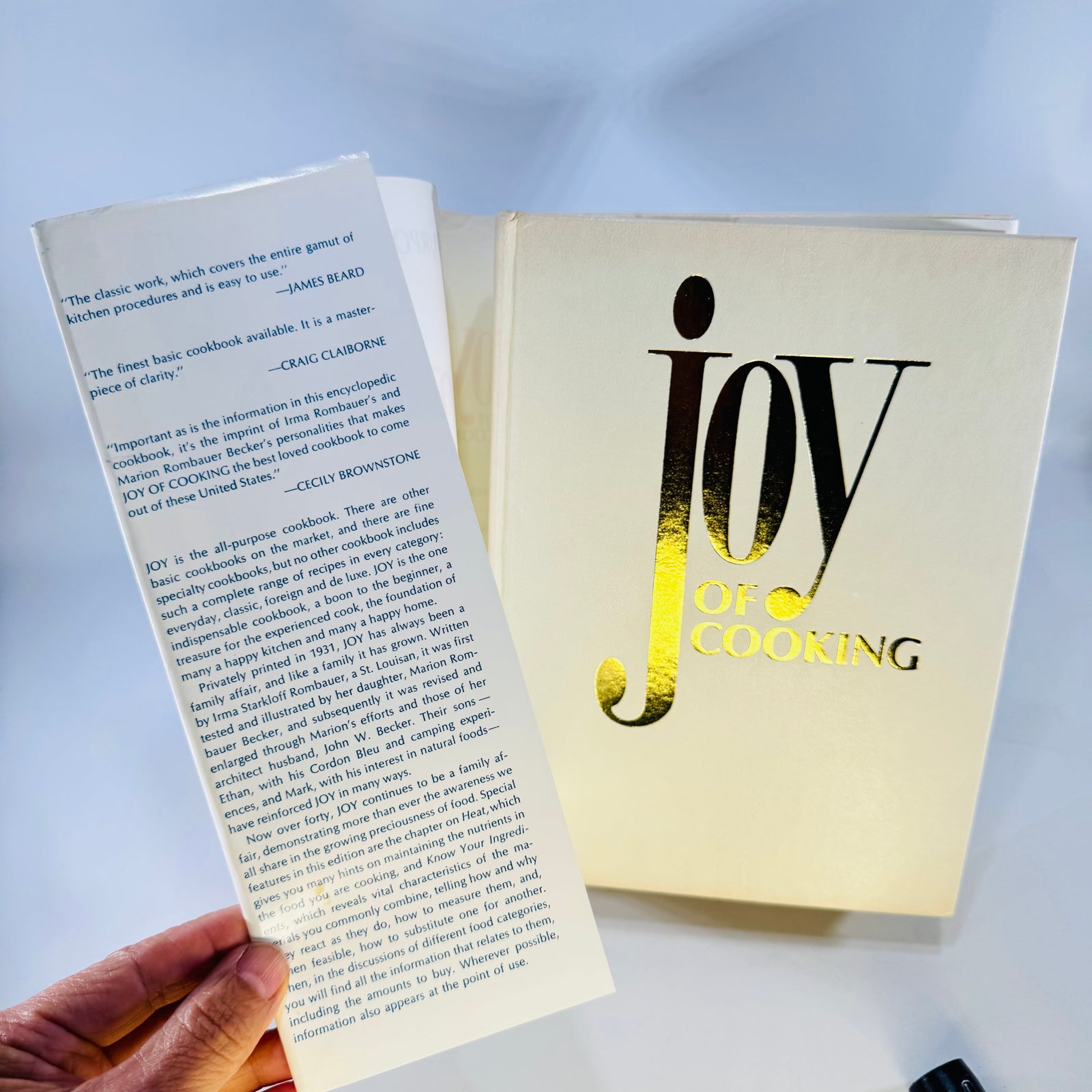 Joy of Cooking 1975 Rombauer Becker Hardcover with Dust Jacket