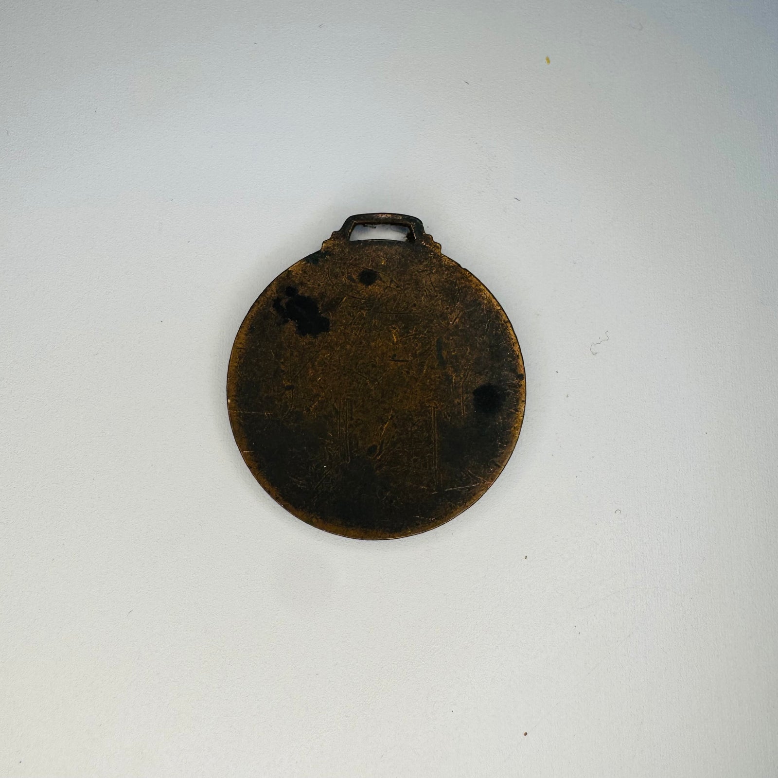 Vintage Golden Shell Oil Watch Fob Shell Gas Advertising Pocket Watch Medal 1930s 1940s